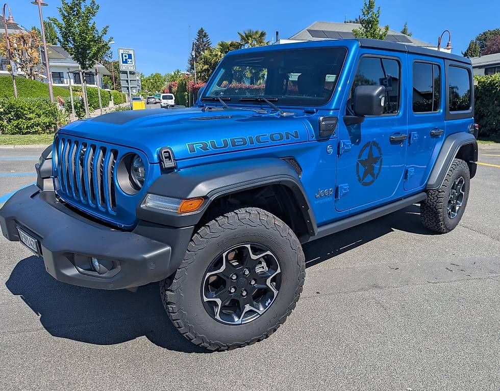 Automobili: Jeep Wrangler Rubicon hybride  – Usato da Ecublens VD venduto da Carine74