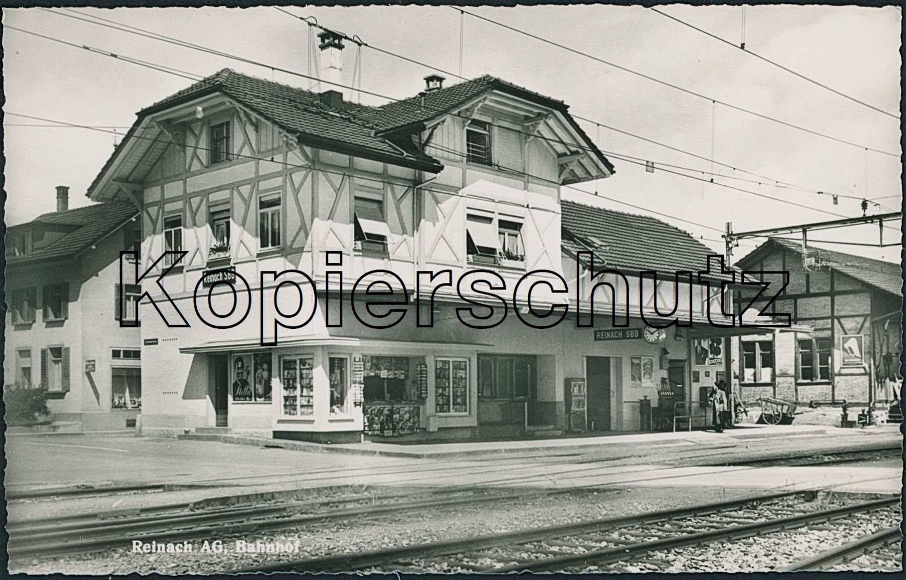 Cartoline postali: AG Reinach - Bahnhof - Bahn – Nuovo (secondo la descrizione) da Schindellegi venduto da leecollect