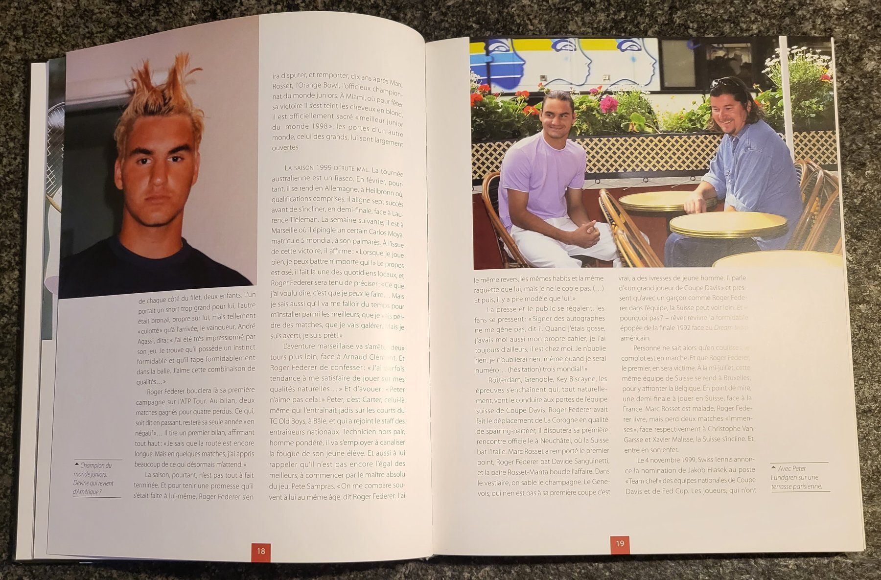Bücher: Biographie Roger Federer  Number One – Gebraucht aus Montet (Glâne) von KOADA 3