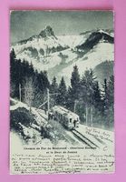 Chemin de Fer Montreux-Oberland - MOB - Dent de Jaman - 1904