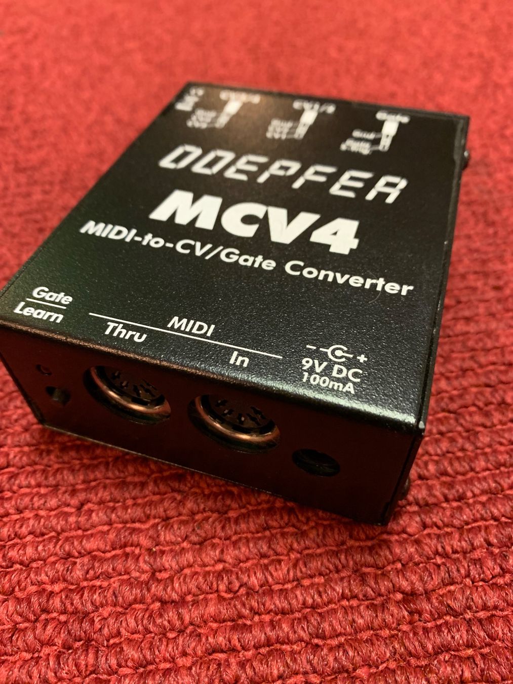 Strumenti musicali: Doepfer MCV4 MIDI to CV Interface – Usato da chur venduto da mifrigerio 1