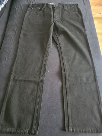 Jinglers Herren Hose Schwarz Grösse 38/32