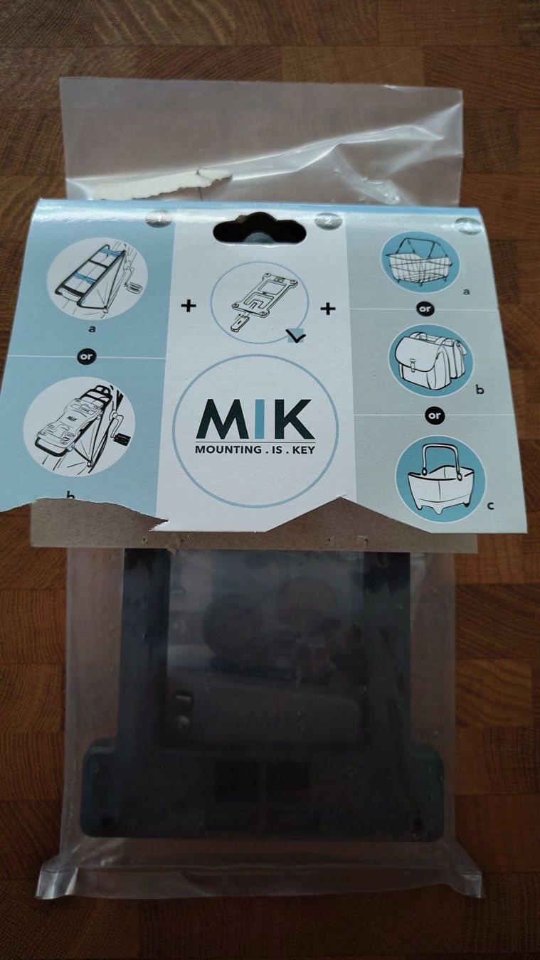 Mik Pezzi di ricambio: MIK Adapter plate - support accessoire vélo système MIK – Nuovo e nell'imballaggio originale da Courgenay venduto da rocketman666