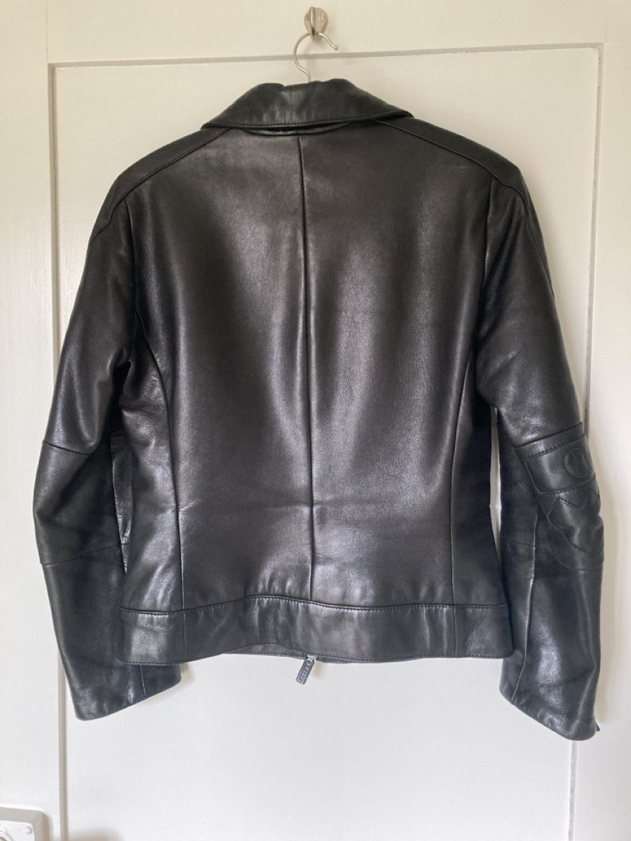 Bally Jacken: Bally Lederjacke Bomberjacke schwarz 34 / 36 top – Gebraucht aus Bern von nelke08 1