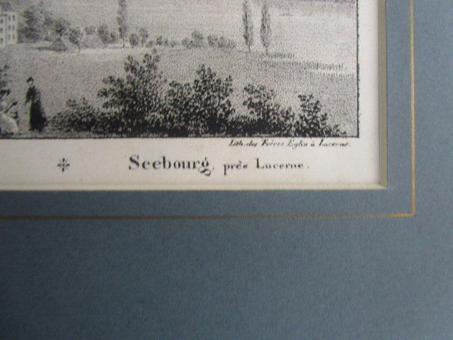 Stiche: Stich - Litho - Seeburg Luzern – Gebraucht aus Luzern von Horoskop1 3