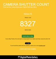 Nikon D800+ 32 GB CF/SD Cards+ Low Click +6 Months Guarantee