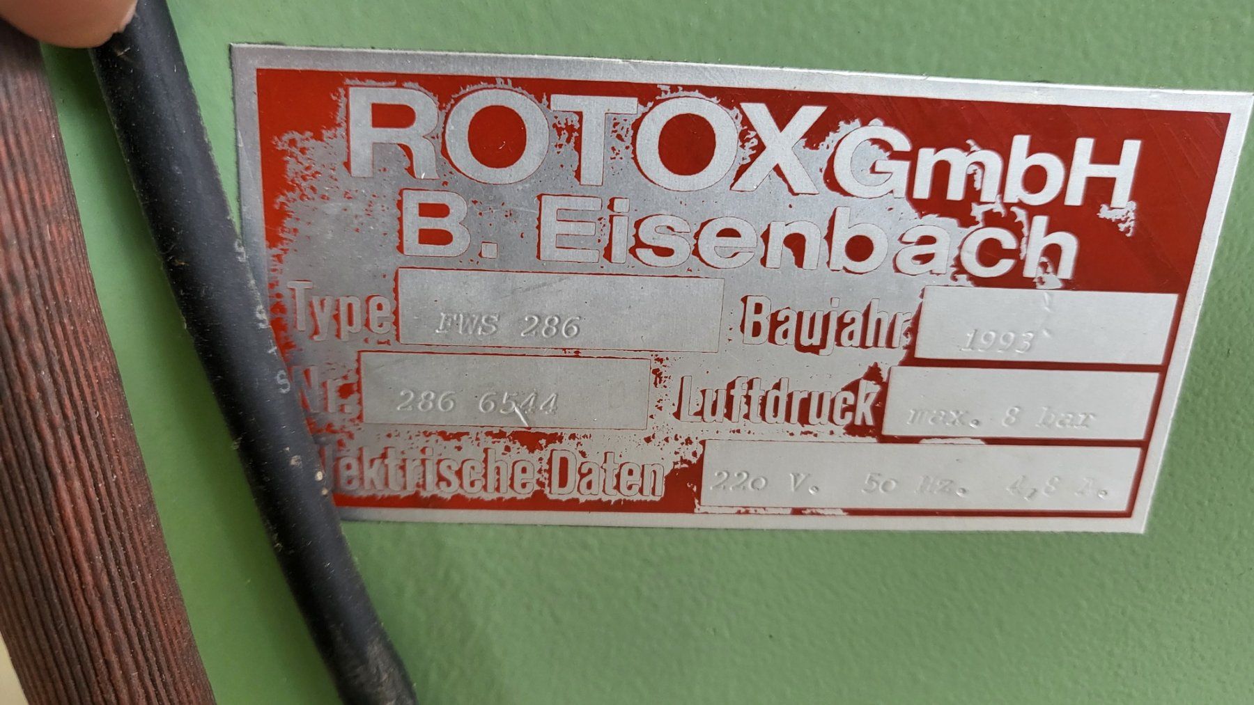 Tutte le macchine: Rotox FWS 286 Schlitzfräsautomat – Usato da Lausen venduto da AllkindsofCollectors 4