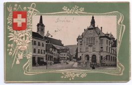 Präge-AK Edelweiss GRENCHEN