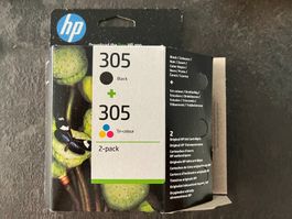 HP PATRONEN 305 - SCHWARZ UND 3 FARBIG   NEU + ORIG-VERPACKT