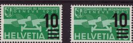 1935 Nr. F20.1A.11 2 Var. Kat.wert Fr. 350.-