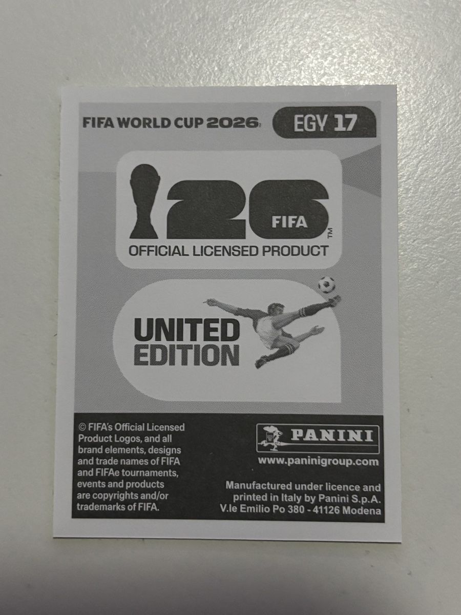 Panini Carte collezionabili: Panini EGY16 FIFA World Cup 2026 Sticker – Nuovo (secondo la descrizione) da Weiningen ZH venduto da GriederRemarket 1