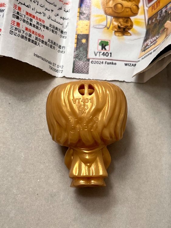 VT401 mit Zettel Gold Harry Potter Kinder Joy Speziell (Neu (gemäss ...