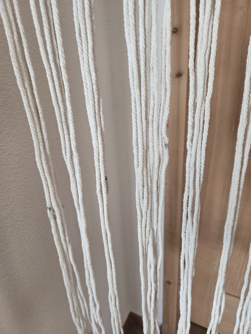 Tutte le decorazioni: Makramee Vorhang weiss – Usato da Unterterzen venduto da elebo 4