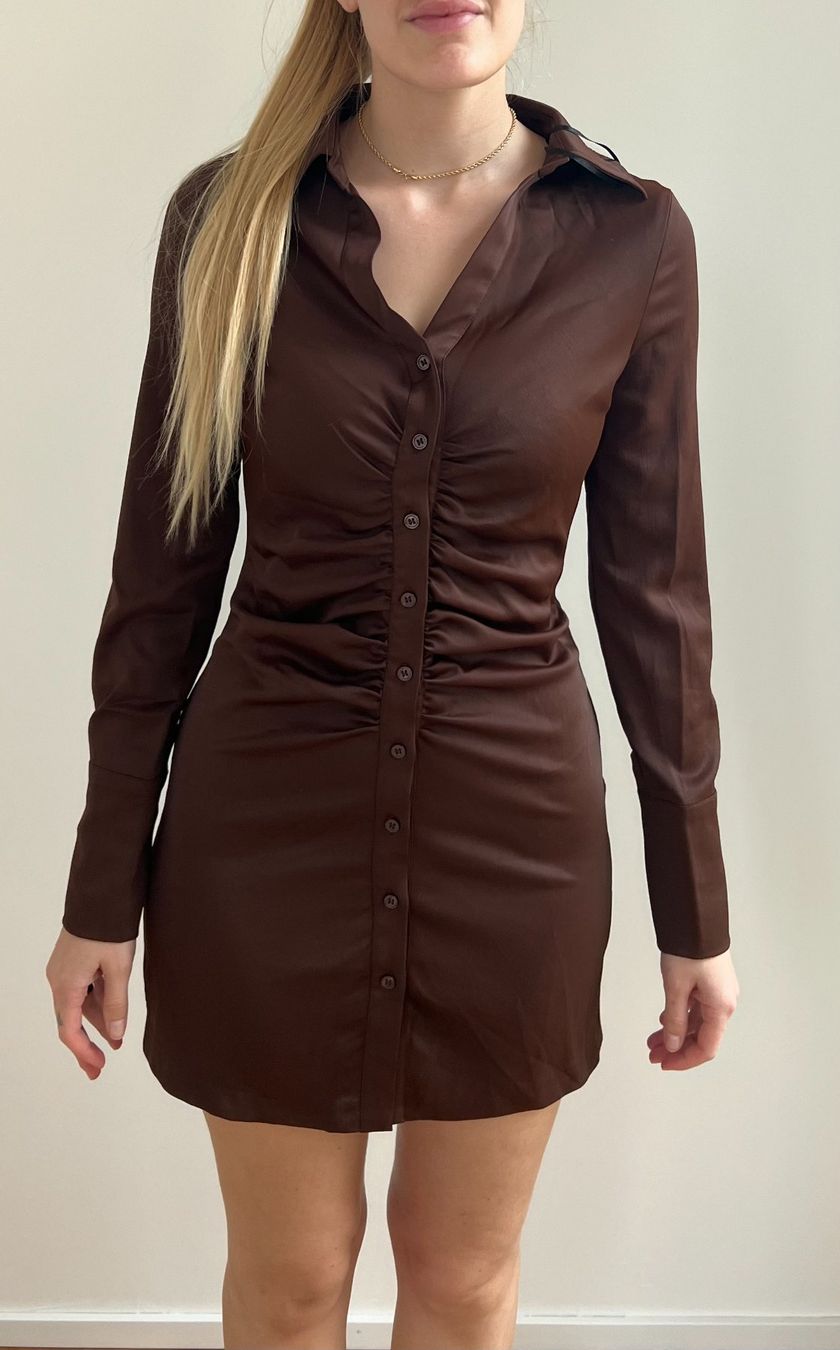 H&M Vestiti: Robe marron H&M – Usato da Zürich venduto da mps_9cp7