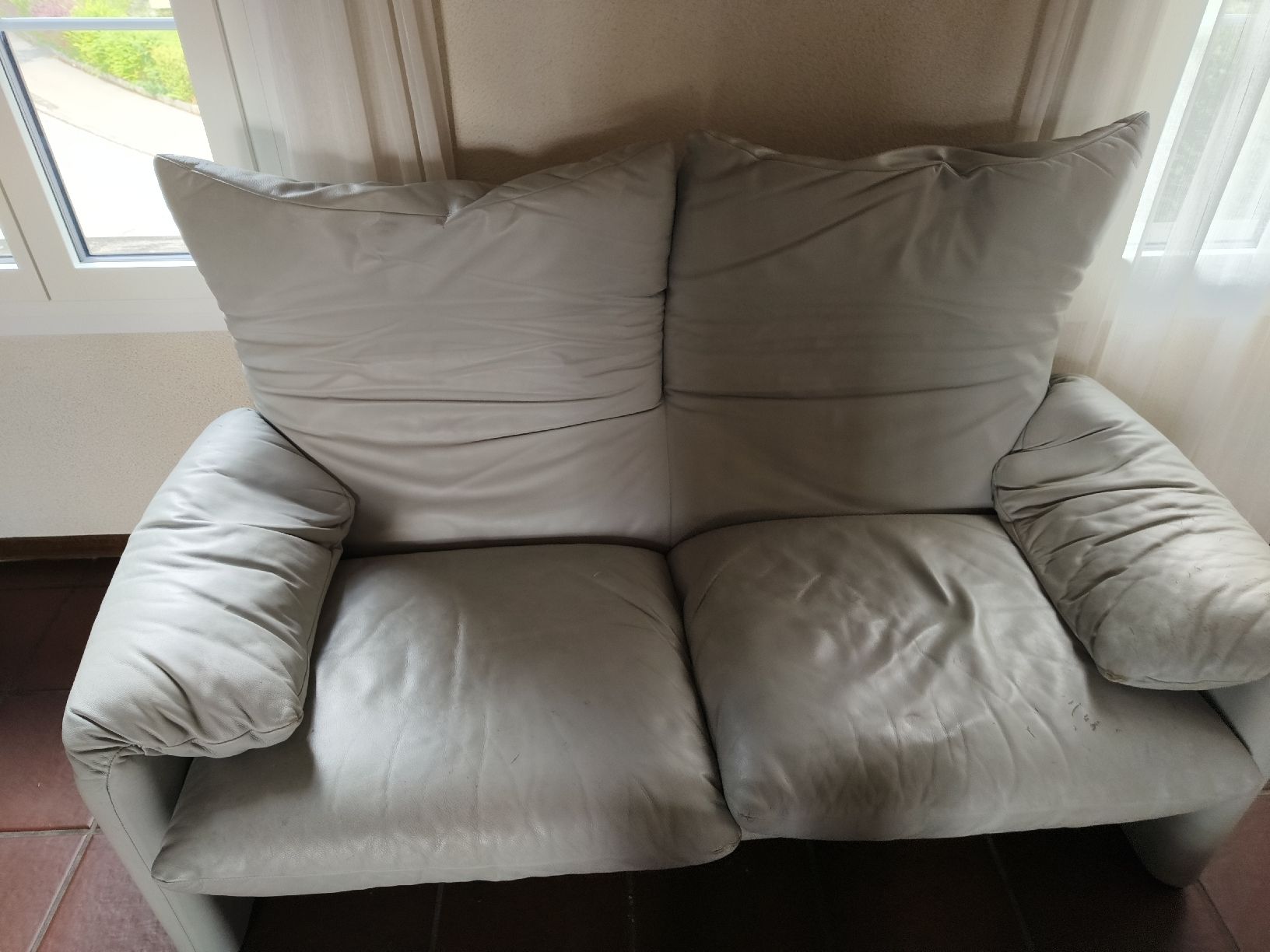 Sofas: Ledersofa Cassina Maralunga – D'occasion à Luzern par FelixKurll 3