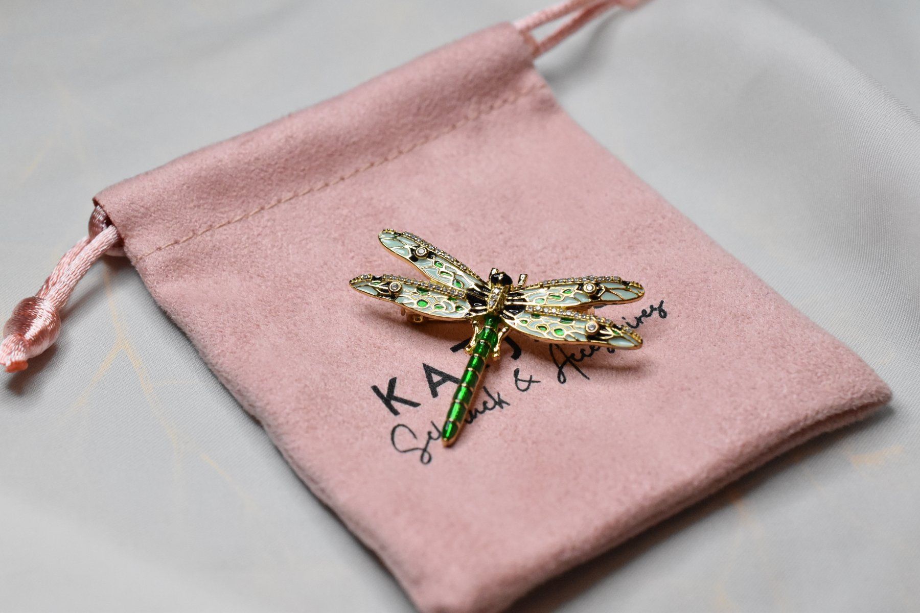 Broschen & Nadeln: Damen Brosche aus Sterling Silber, vergoldet, "Libelle" – Neu und originalverpackt aus Laufen von flowerfan 9
