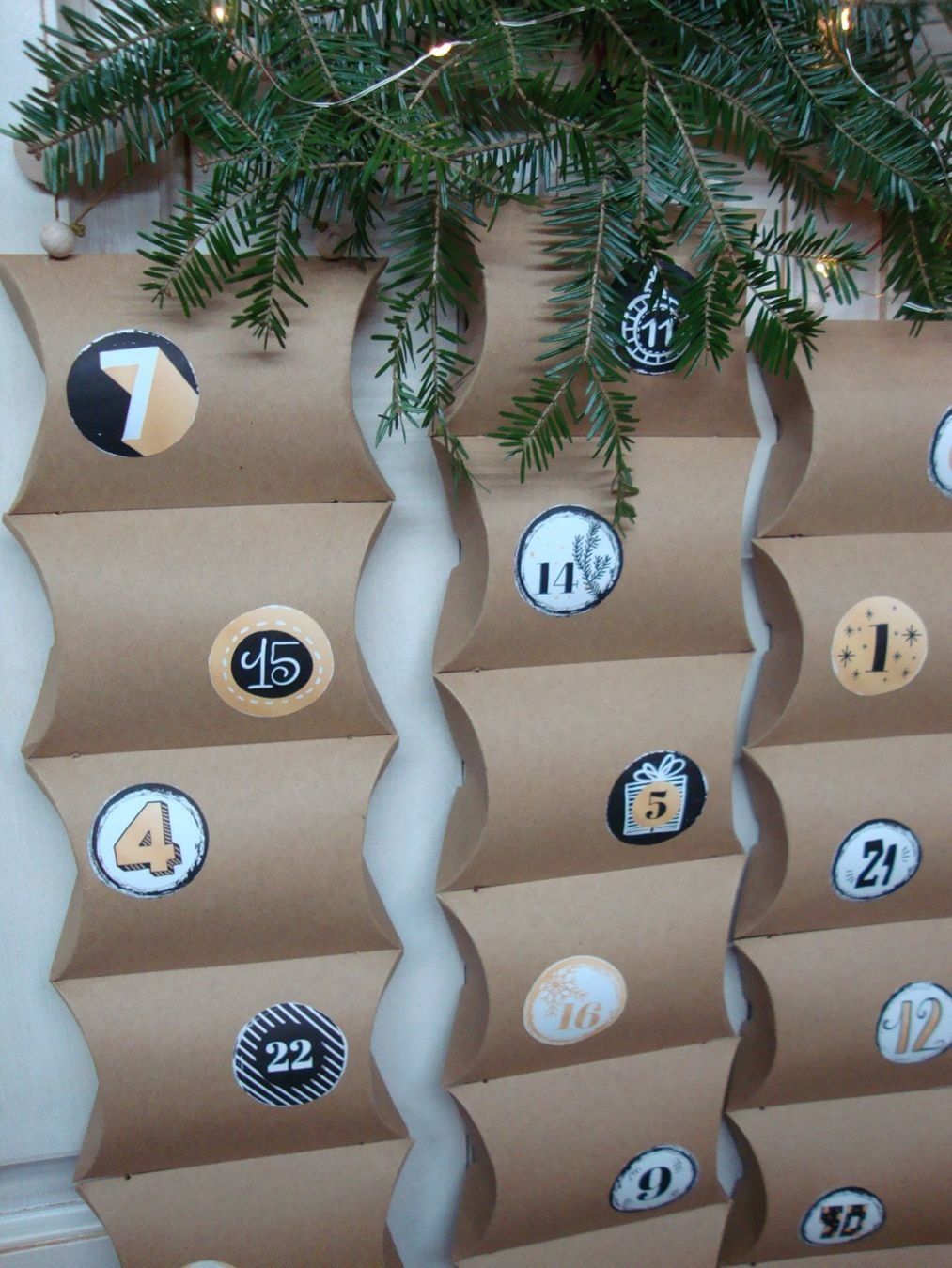 Calendari: Adventskalender zum Befüllen – Nuovo (secondo la descrizione) da Scherzingen venduto da Iwasser 1