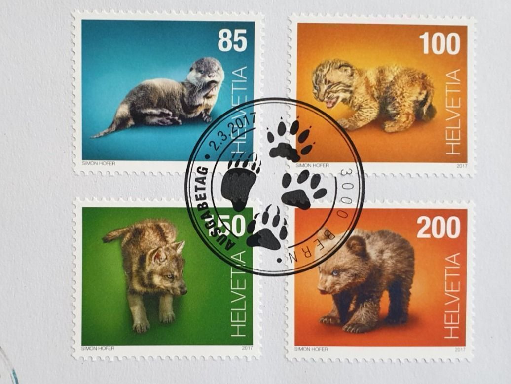 Alle Briefmarken: (892) Sondermarken «Tierbabys» – Gebraucht aus Schwarzhäusern von Inot3 1