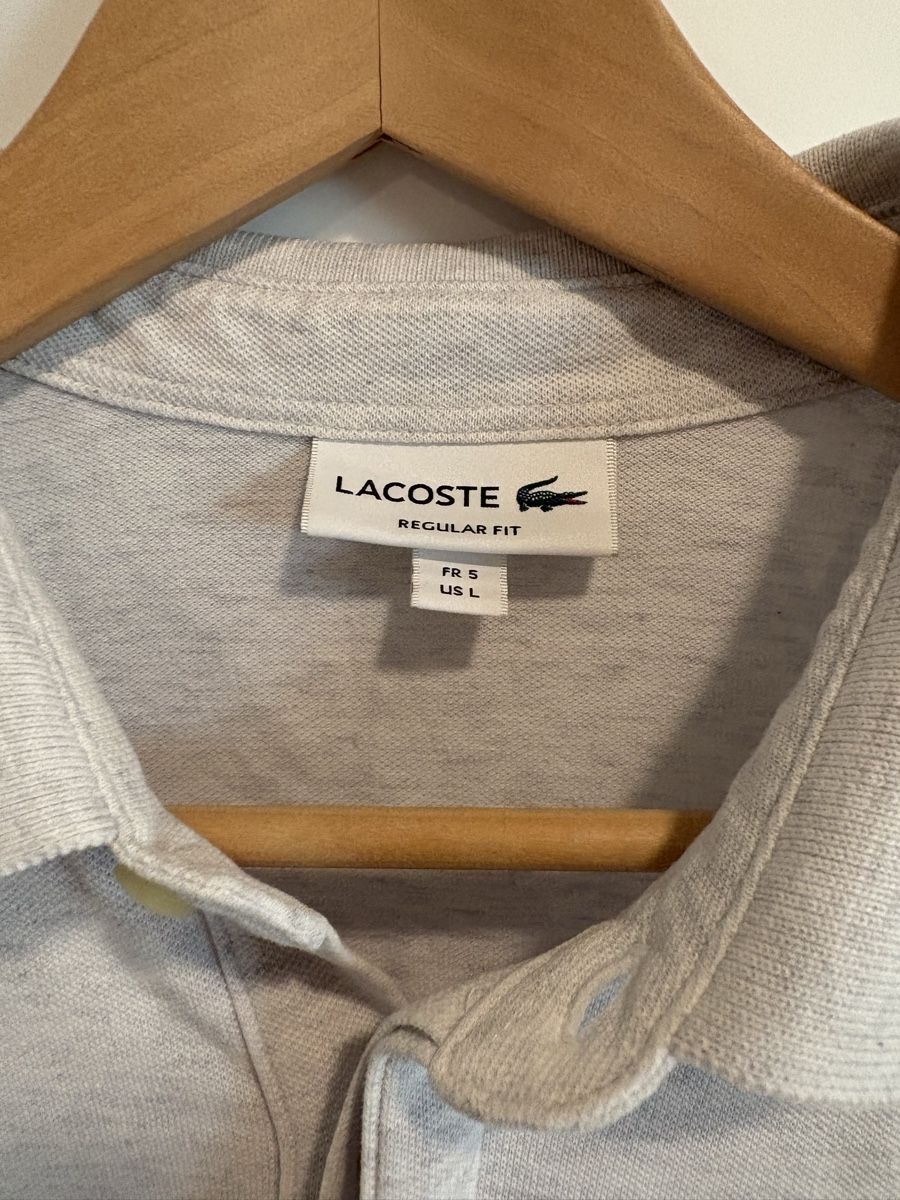 Lacoste Magliette Polo: Polo Lacoste homme gris taille L – Nuovo (secondo la descrizione) da Pully venduto da kaba07 3