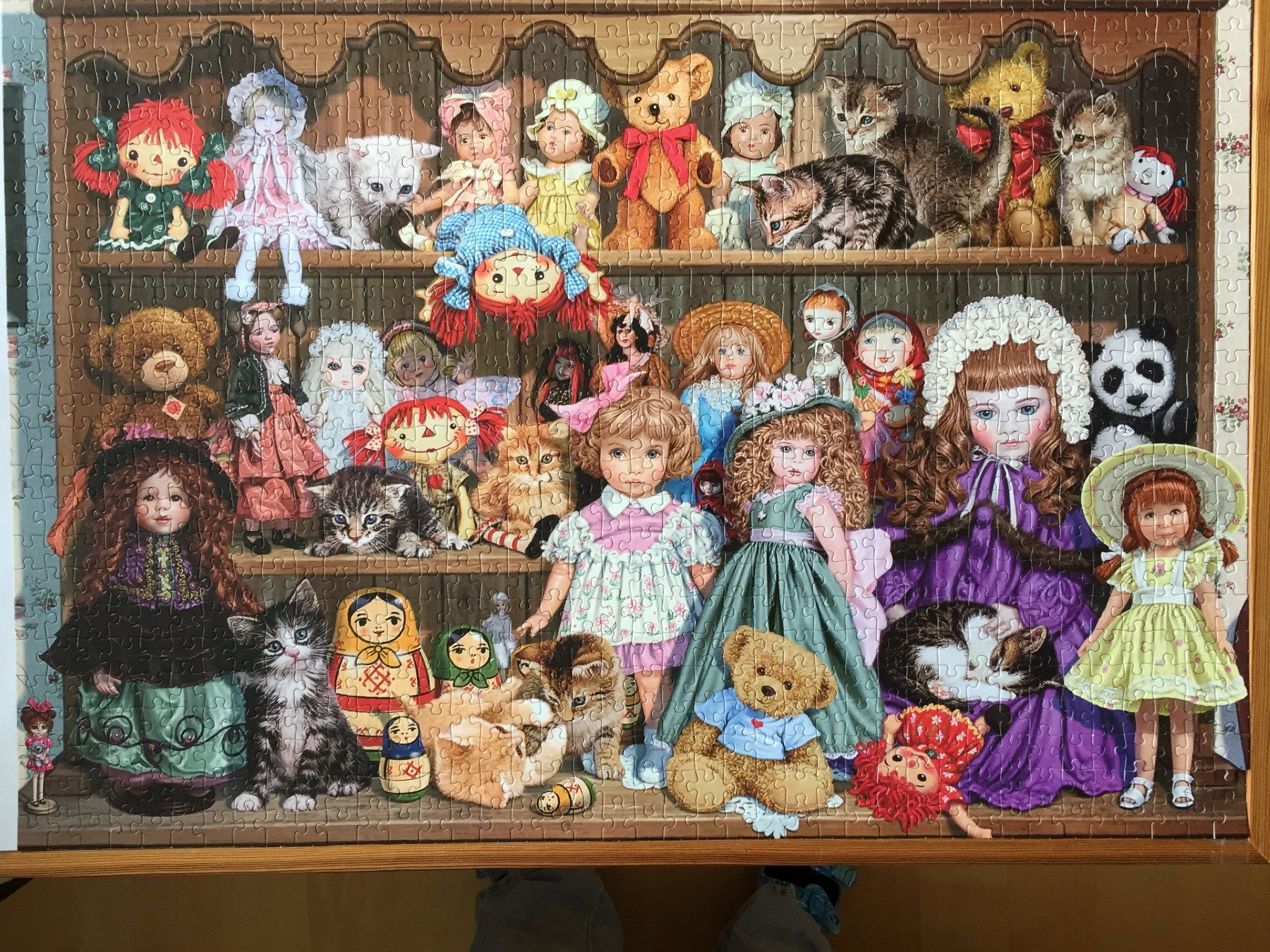 Puzzles: Puzzle Puppen 1000 Teile – Gebraucht aus Lützelflüh-Goldb von Fresu8 5