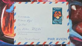 CL32 Enveloppe + Timbre Cameroun 1966