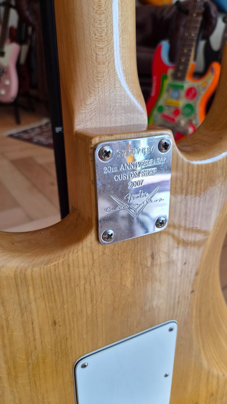 Fender Instruments de musique: Fender Stratocaster Masterbuilt Custom – D'occasion à pieterlen par AntonelloGuitars 5
