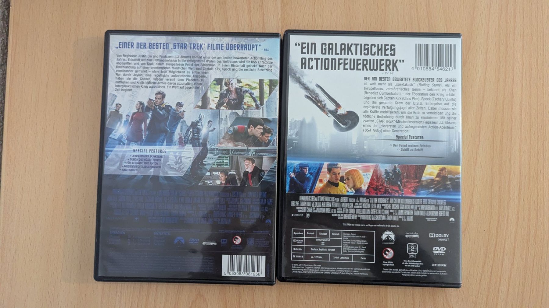 Tutti i DVDs: Star Trek DVDs Beyond und Into Darkness – Usato da Rudolfstetten venduto da Unaaffchen 1