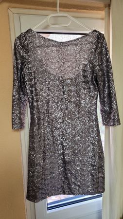 Robe à paillettes Strass Dekin Taille L, idéale fêtes !