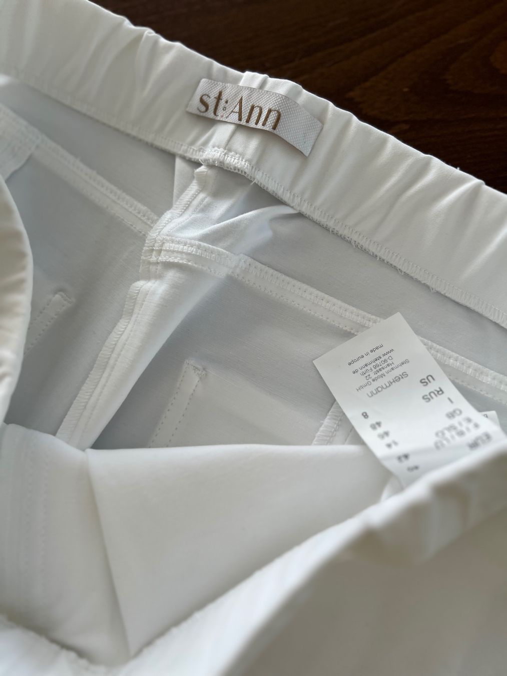 Pantaloni: st.Ann Stehmann Hosen Weiss Gr. 40 – Usato da Ebmatingen venduto da Mistelu 1