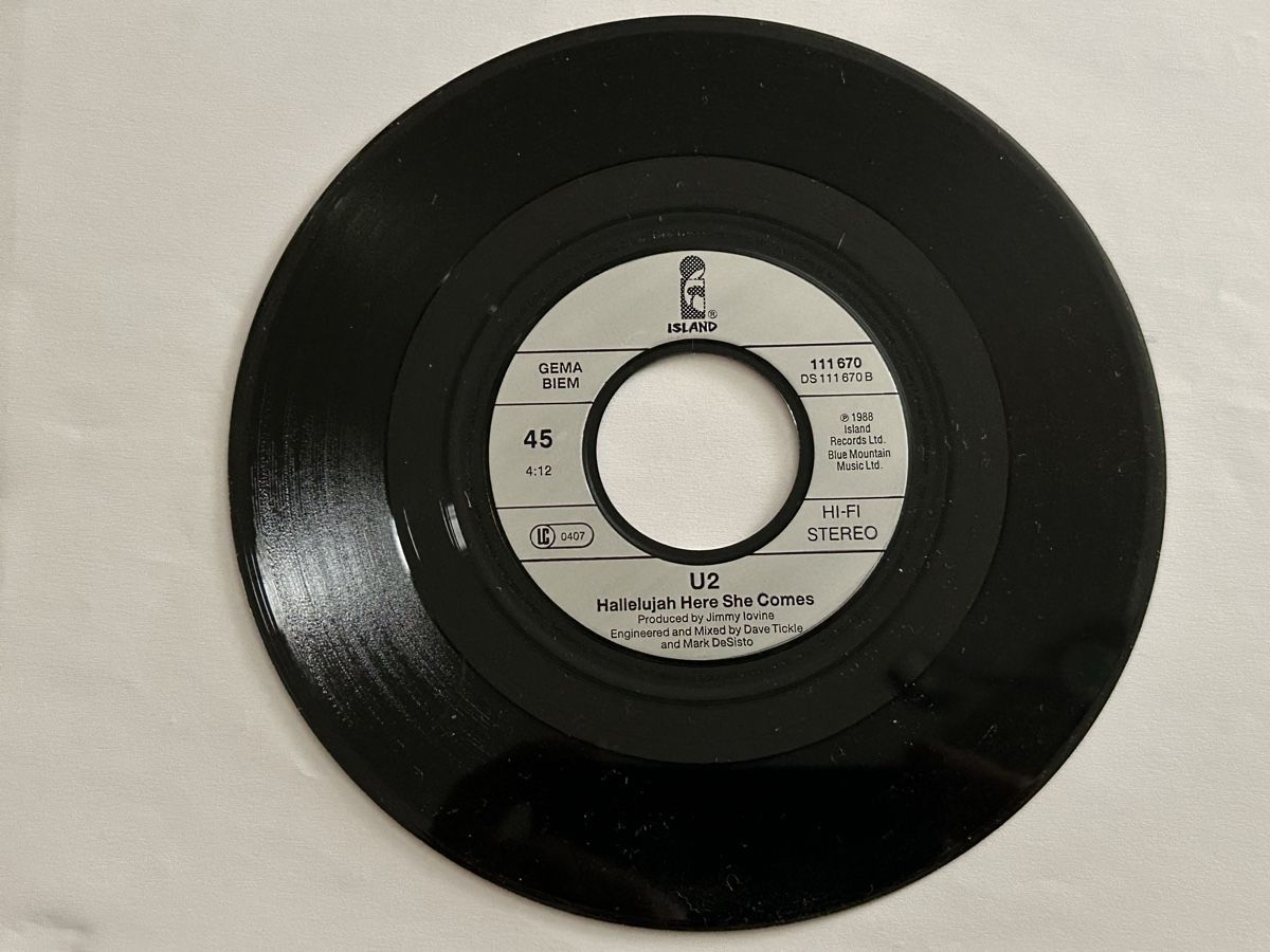 Dischi in vinile: U2. 1988. DESIRE – Usato da Faulensee venduto da Mizuno06 3