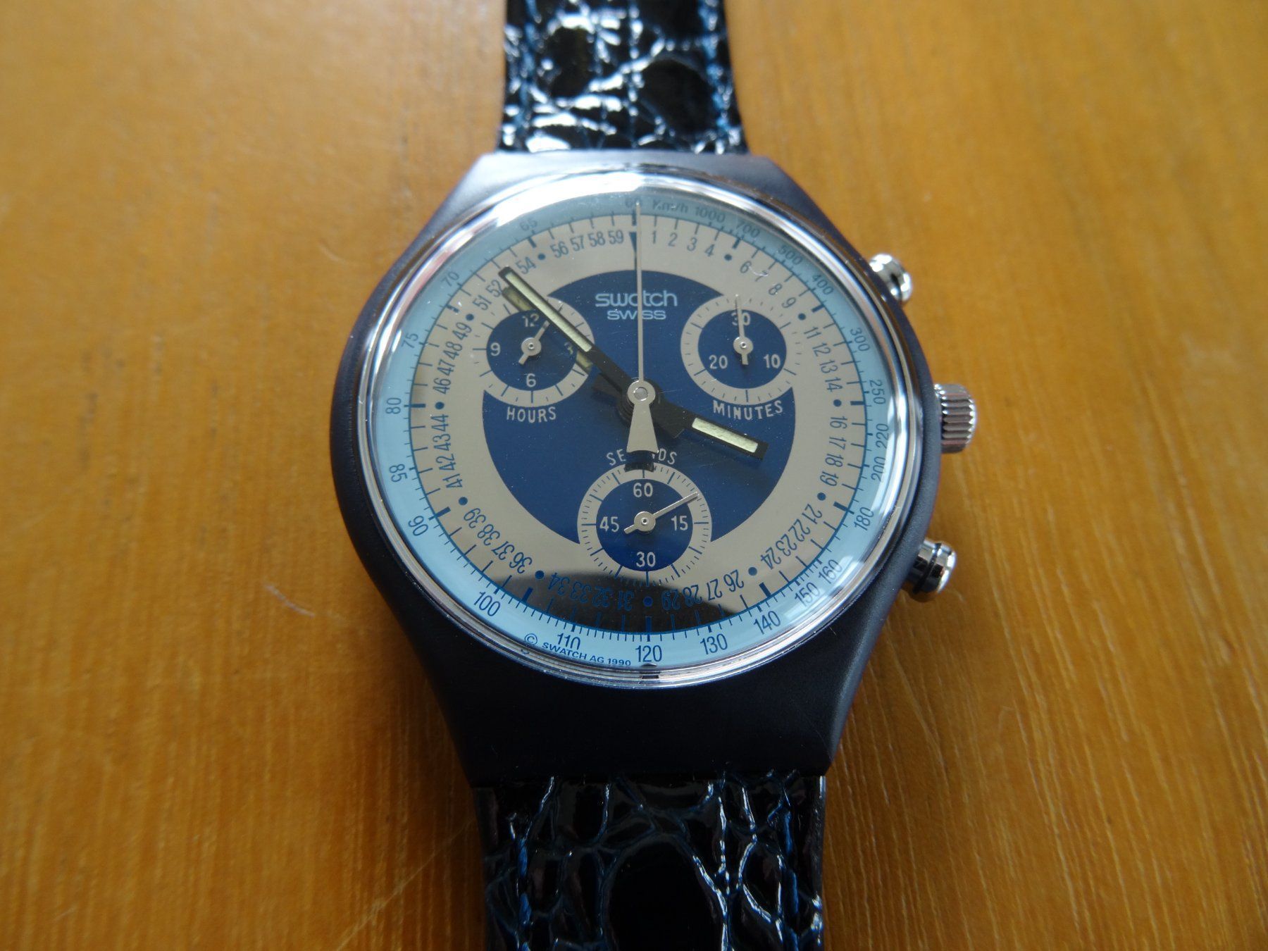 Swatch Orologi: Swatch Uhr Silver Star Sammlerstück – Nuovo (secondo la descrizione) da Bazenheid venduto da Aebi55