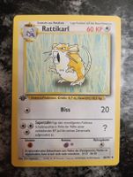 Pokémon Sammelkarte Rattikarl 1. Edition 