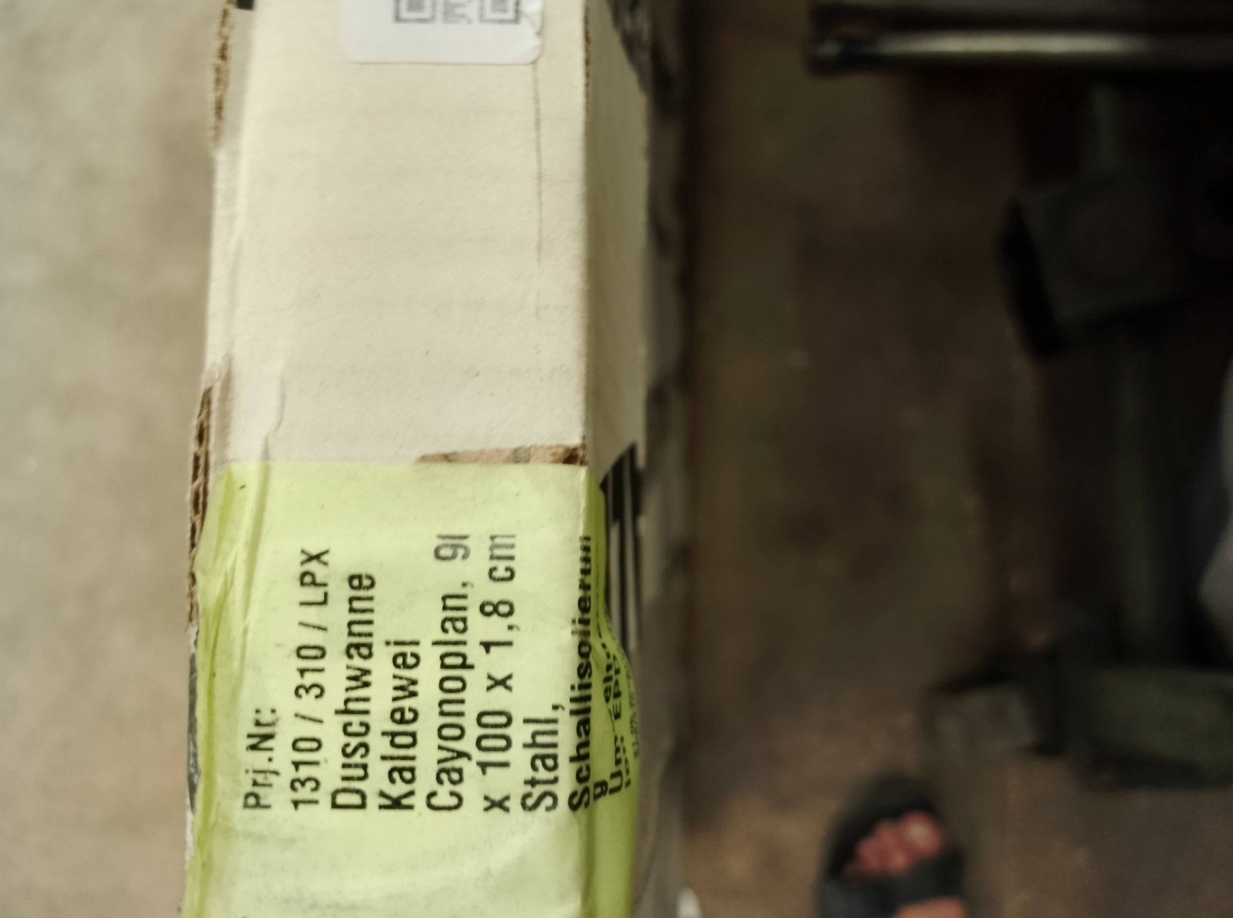 Kaldewei Docce: Dschentasse Kaldewei Dusche 90x100cm – Usato da Horgen venduto da Minusch81 1