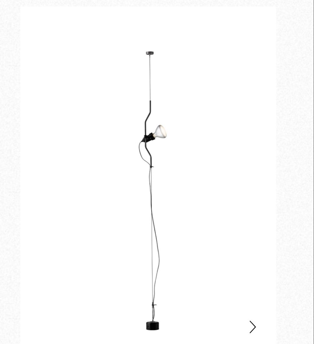 Flos Lampade: Achille CASTIGLIONI Lampe Parentesi – Usato da Biel/Bienne venduto da lux2000