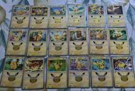 Pokémon 30th 18x Pikachu 18von30 englisch 