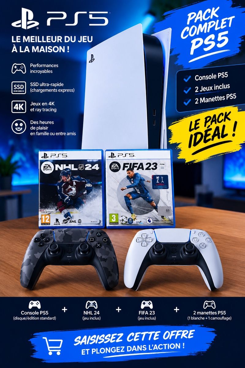 Sony Consoles: PlayStation 5 standard – D'occasion à Alle par mar_yl9x
