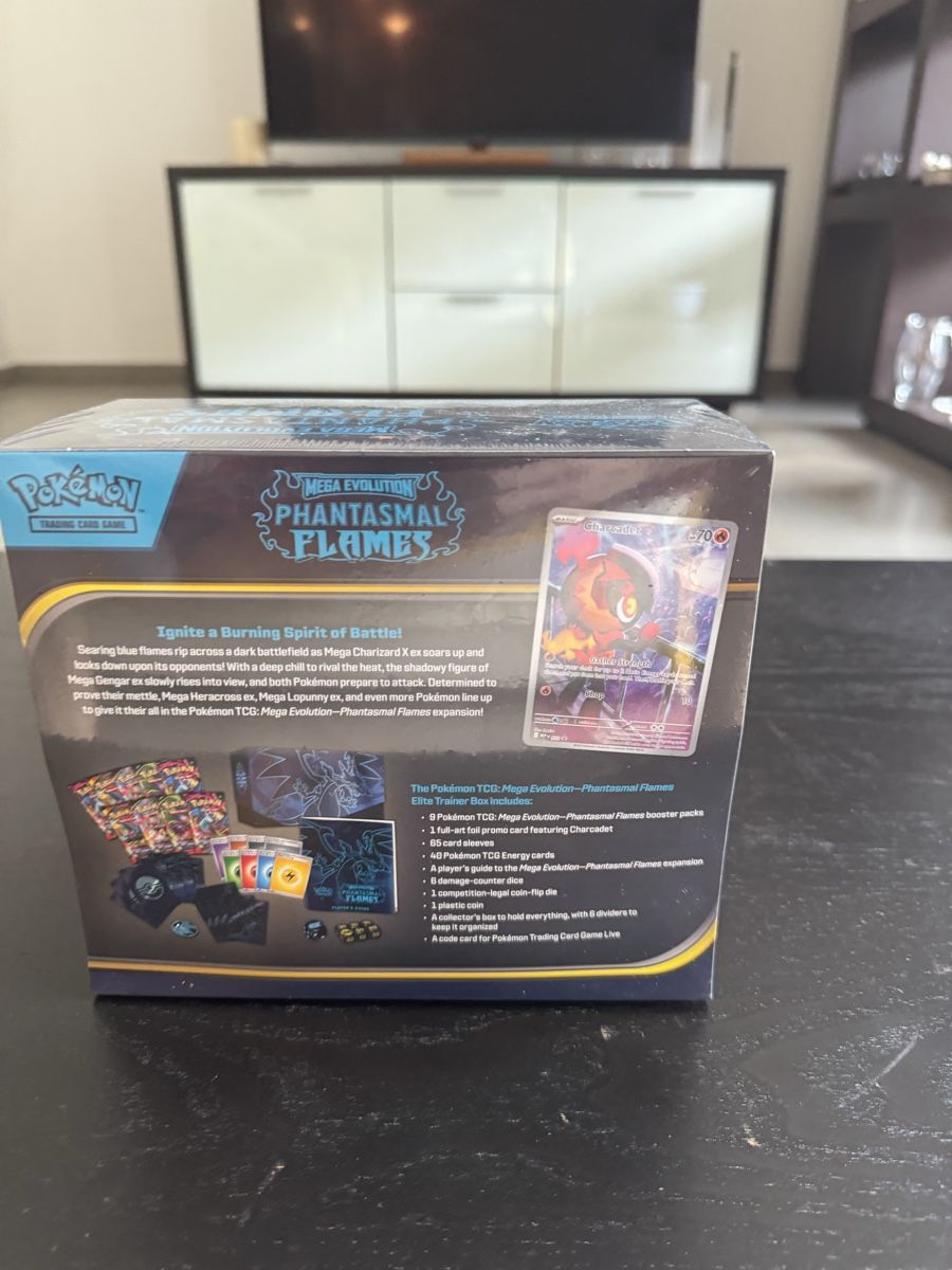 Pokémon Cartes à collectionner: Phantasmal Flames - ETB - Élite Trainer Box - Sealed - ENG – Neuf avec emballage d'origine à Bellinzona par TheCarden 1