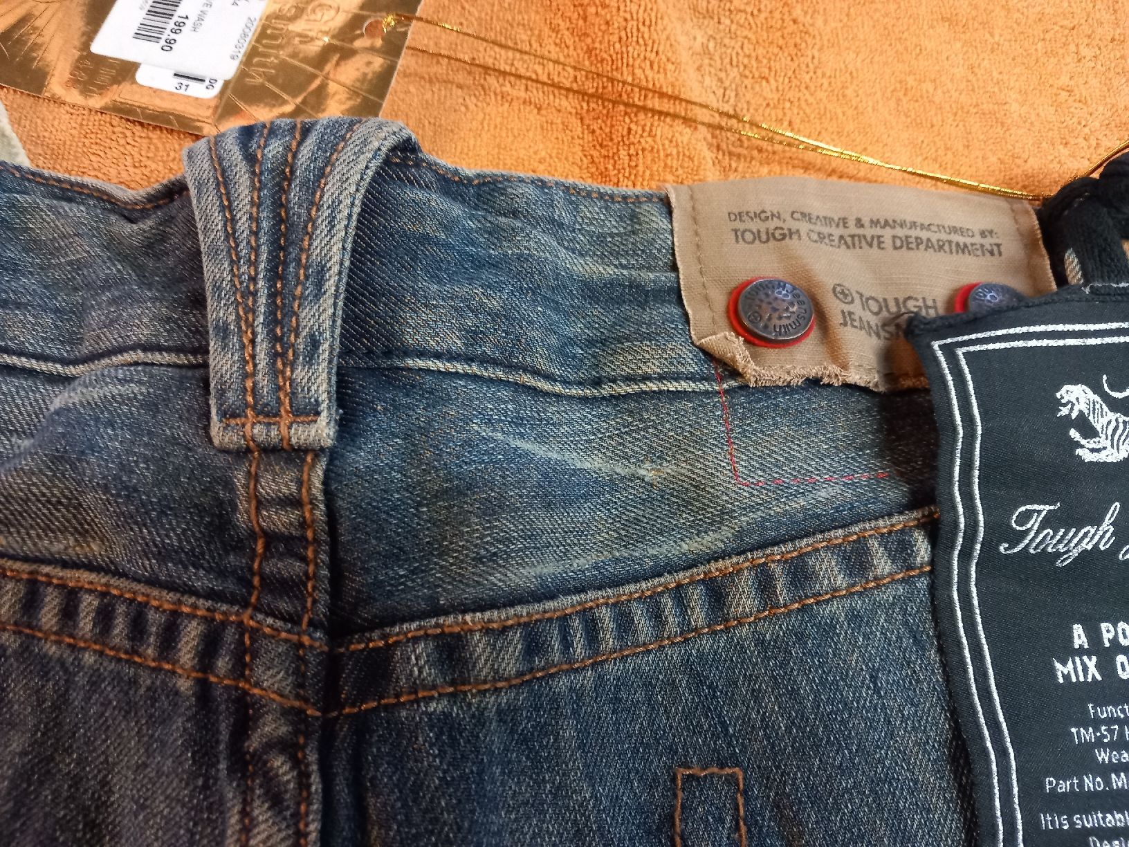 Jeans: Tough Designer Jeans Gr.31 – Neu und originalverpackt aus Hochwald von motowear-secondhand 4