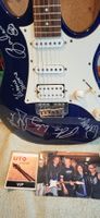 Ibanez Gitarre signiert von der Band UFO. Jahr 2005