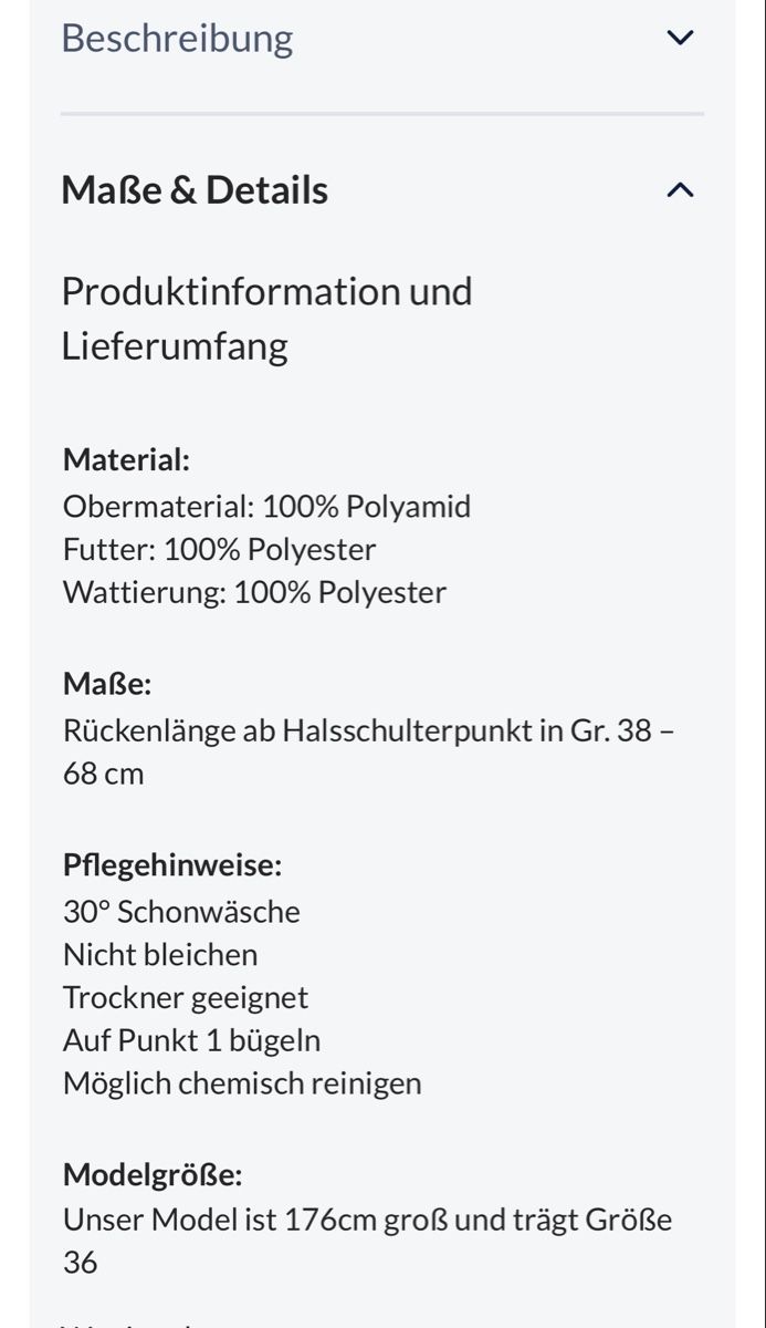 Giacche: Steppjacke schwarz von Judith Williams Grösse 34 – Usato da Grindelwald venduto da ricarda1970 3