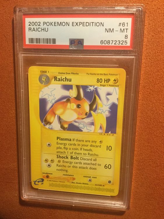 Raichu Pokemon Expedition Psa Kaufen Auf Ricardo