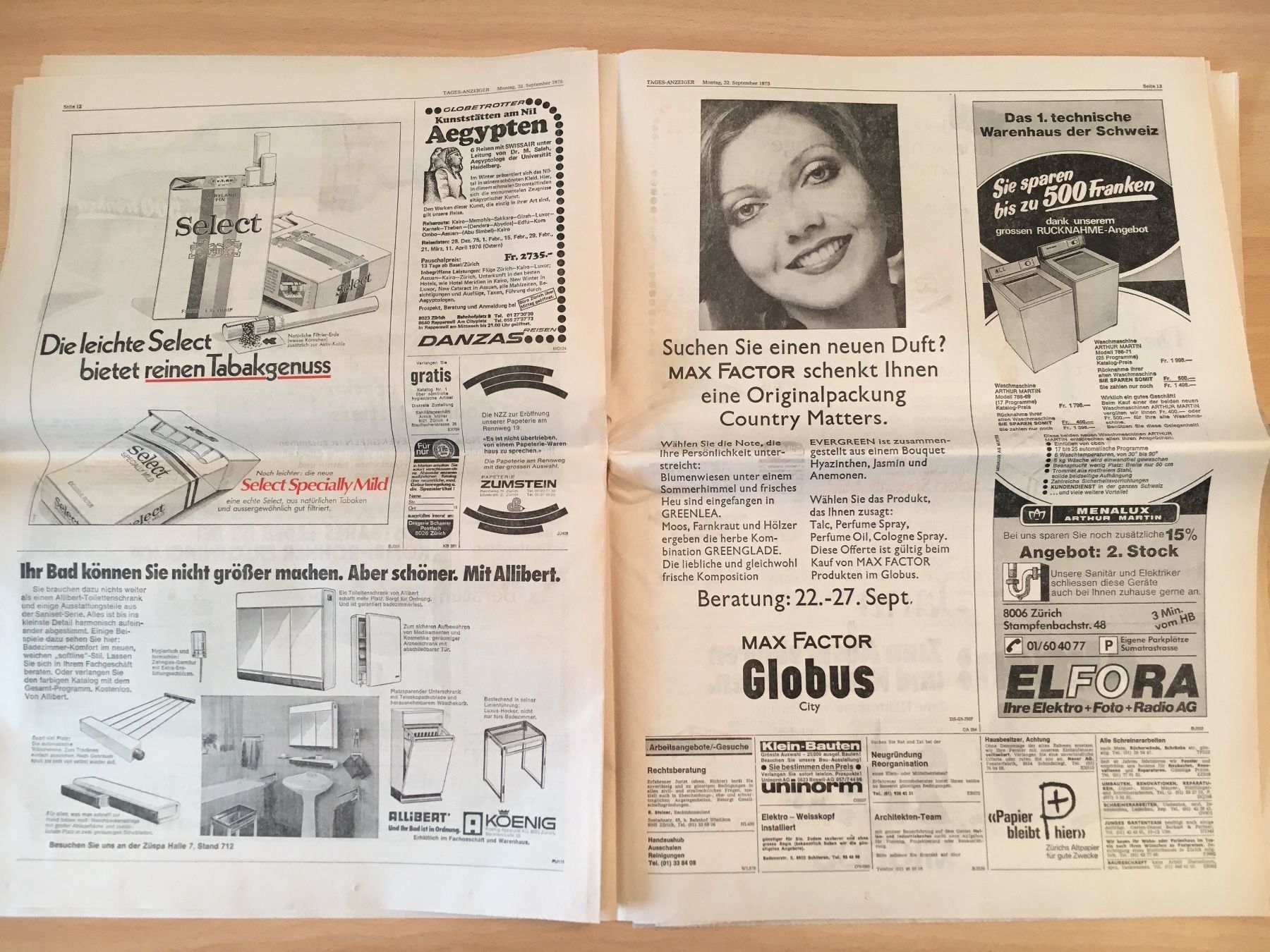 Zeitschriften & Magazine: Tagesanzeiger vom 22. September 1975 – Gebraucht aus Luzern von Jiggy_8898 2