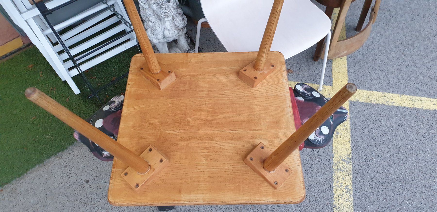 Tables: Alter Tisch, Holztisch – D'occasion à Emmen par Brockofsky 4