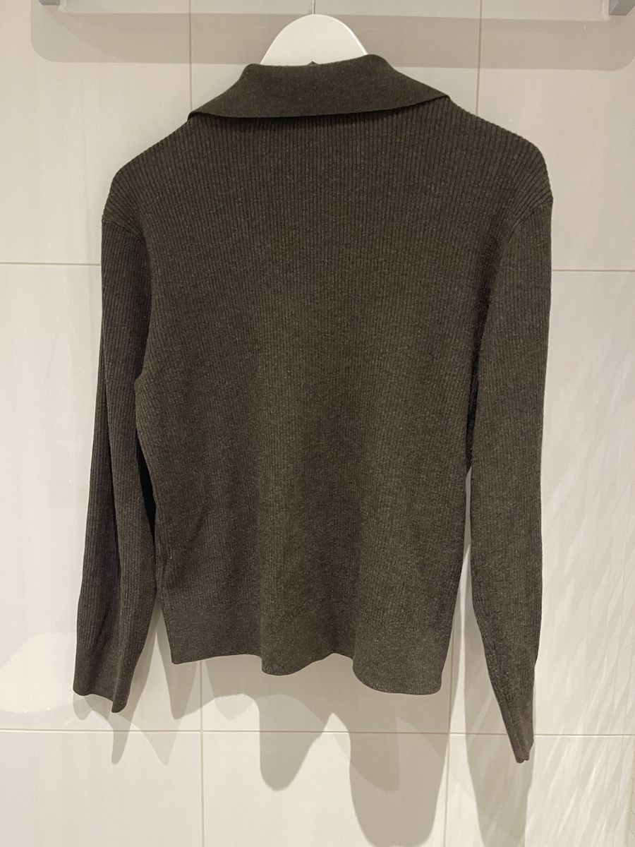 Uniqlo Maglioni & Felpe: Uniqlo Pullover, Rippstrick Polo-Style – Usato da Mauren venduto da toppiloppi 3