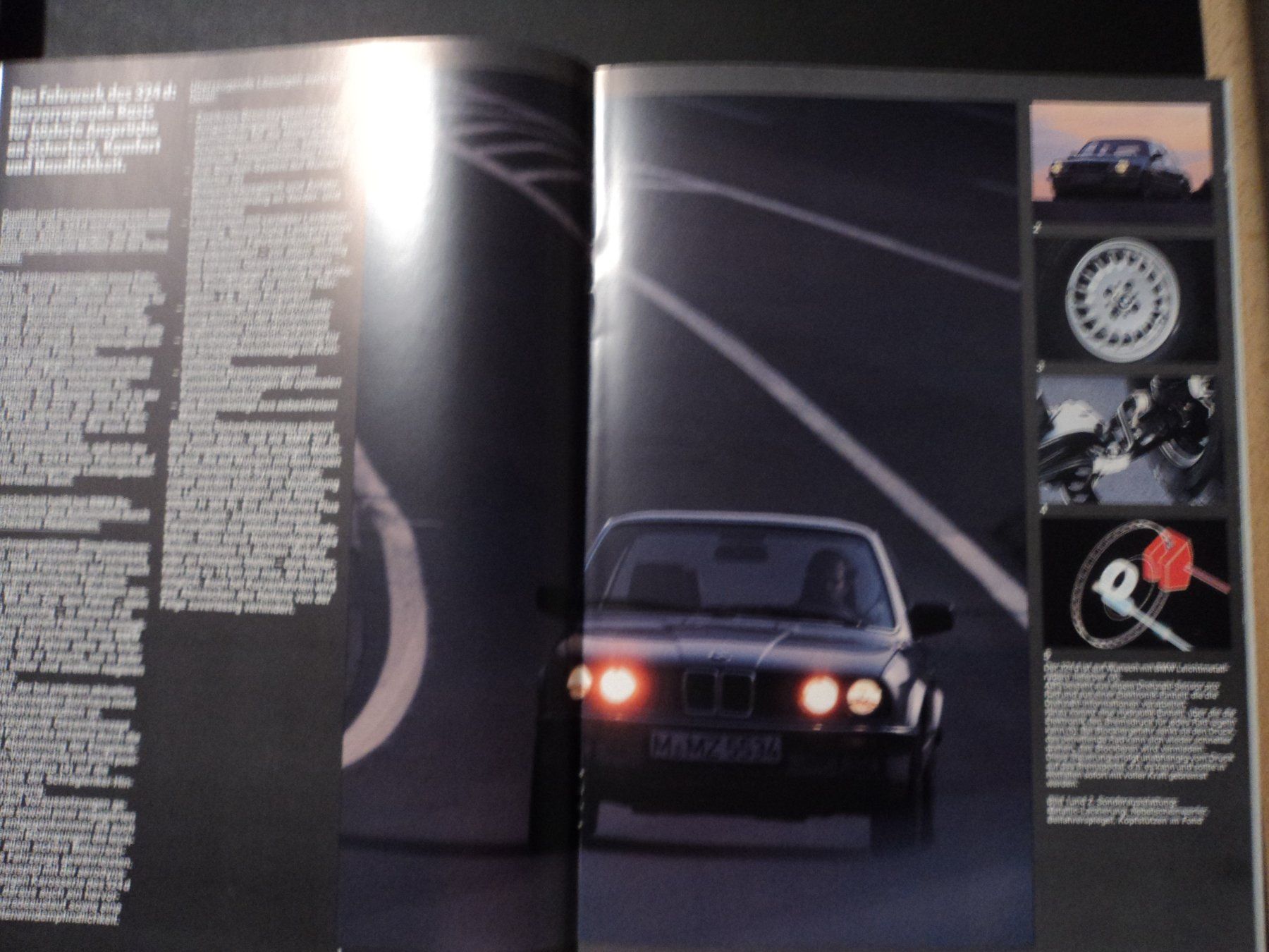 BMW Documents: Prospekt BMW 324d E30 1986 – D'occasion à Schwarzenburg par modelCARama 4