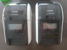 1 Brother Etikettendrucker QL-820NWB gebraucht