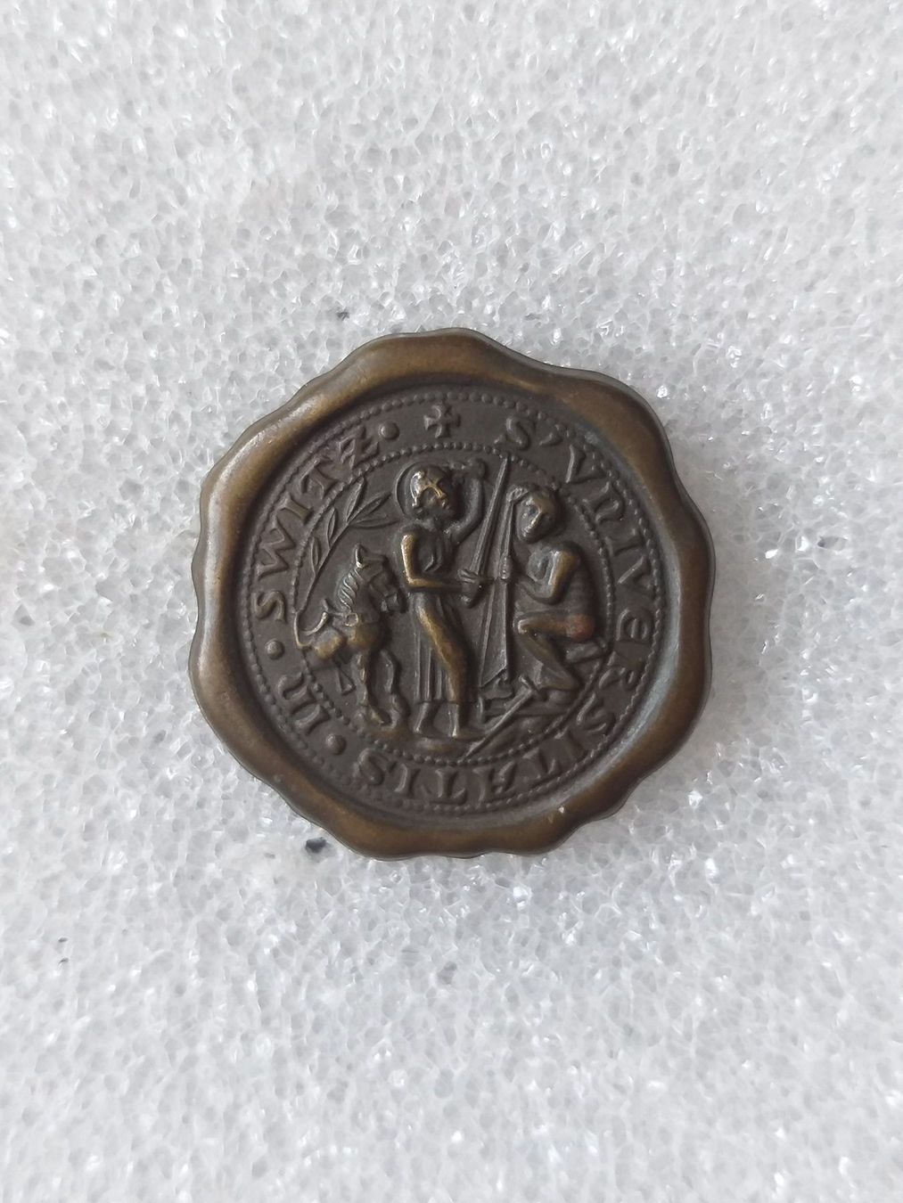 Placchette & Badge: 1. August Abzeichen 1941 – Usato da Bauma venduto da SwissMilitaria