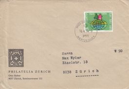 1974 3 Briefe u.a. Feldpost Kaserne ZH