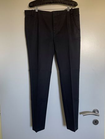 Pantalon noir Zara Basic Collection, Taille 38, comme neuf