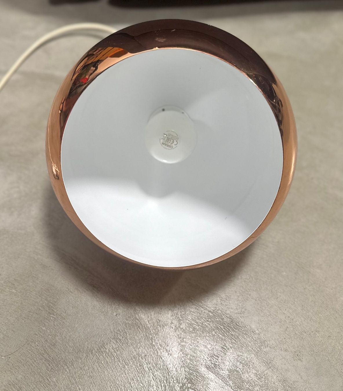 Lampade: Lampada a boule color bronzo – Usato da Sagno venduto da ang_fs6n 2